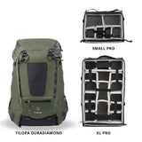 f-stop Gear Tilopa with XL and Small Pro ICU