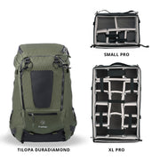 f-stop Gear Tilopa with XL and Small Pro ICU