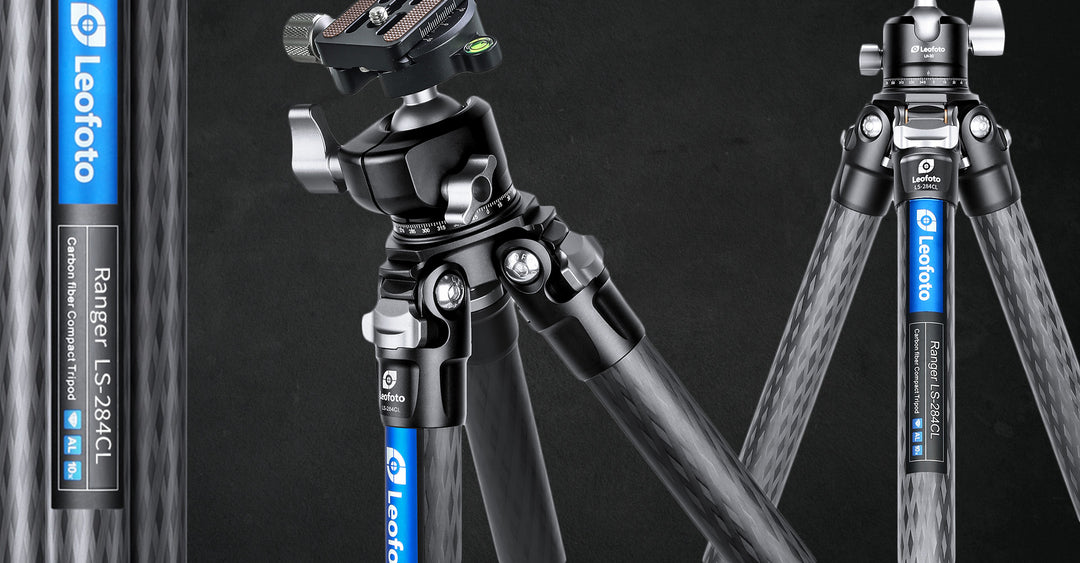 New Extra Long Ranger LS-254CL and LS-284CL Tripods for Hiking and Traveling