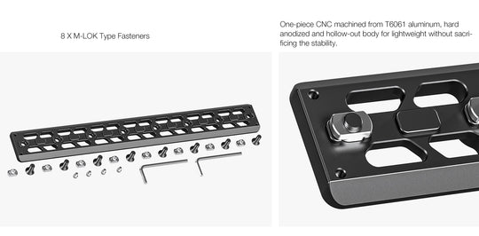 Leofoto GSP M-Lok Arca Quick Release Rails