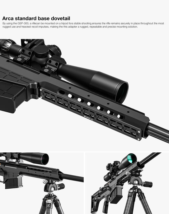 Leofoto GSP M-Lok Arca Quick Release Rails