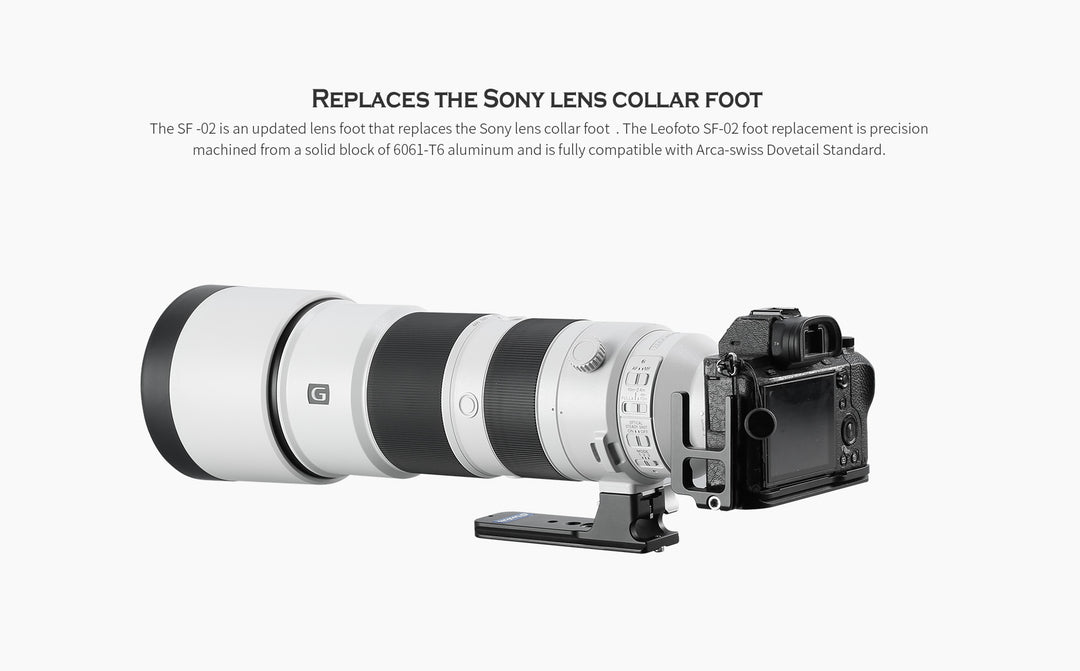 Leofoto Replacement Lens Feet for Sony