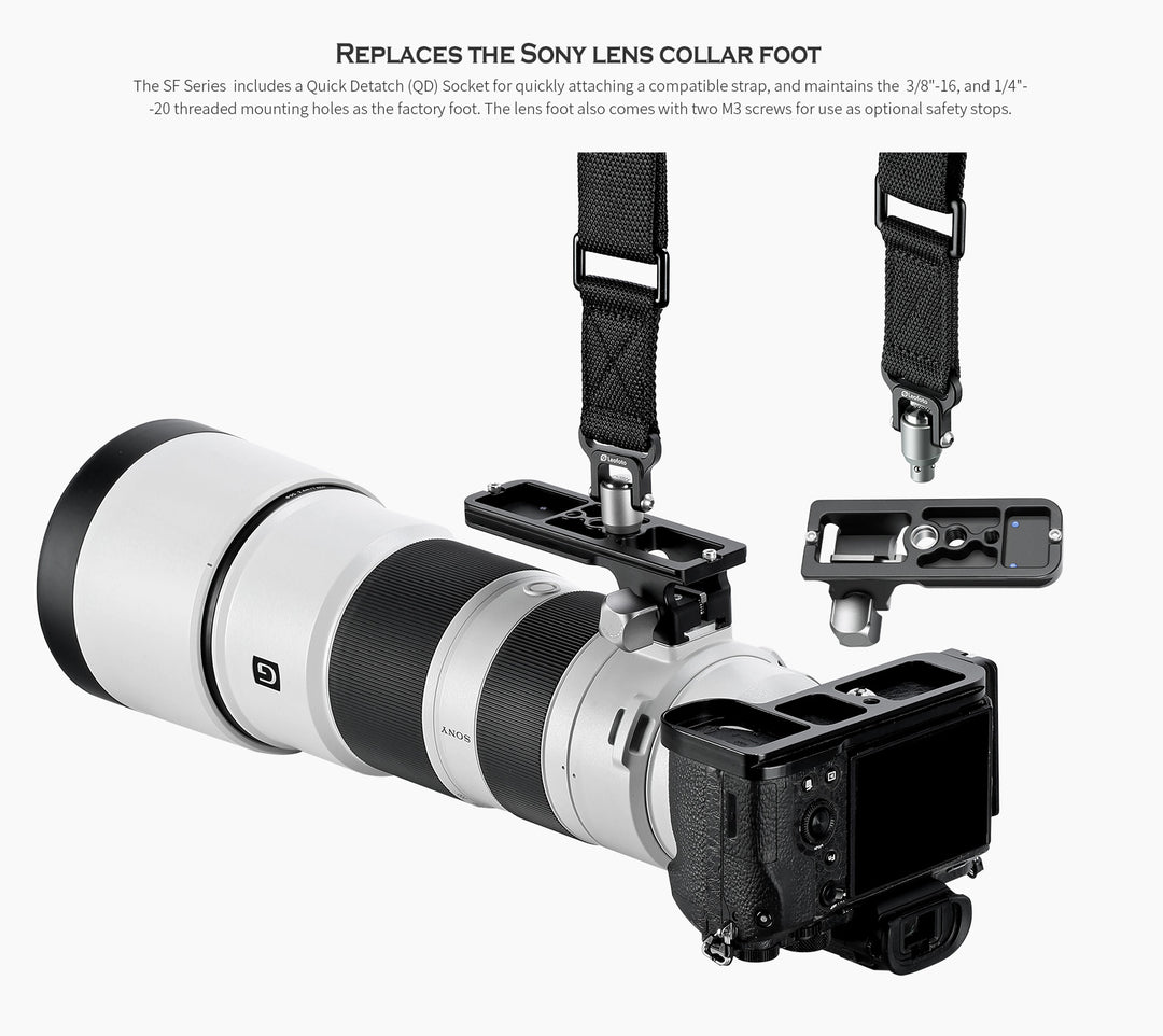 Leofoto Replacement Lens Feet for Sony