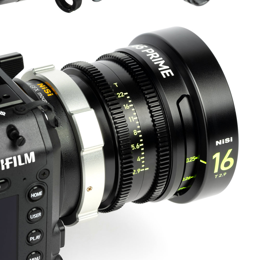 NiSi Athena 65 Prime 16mm T2.9 Cinema Lens PL