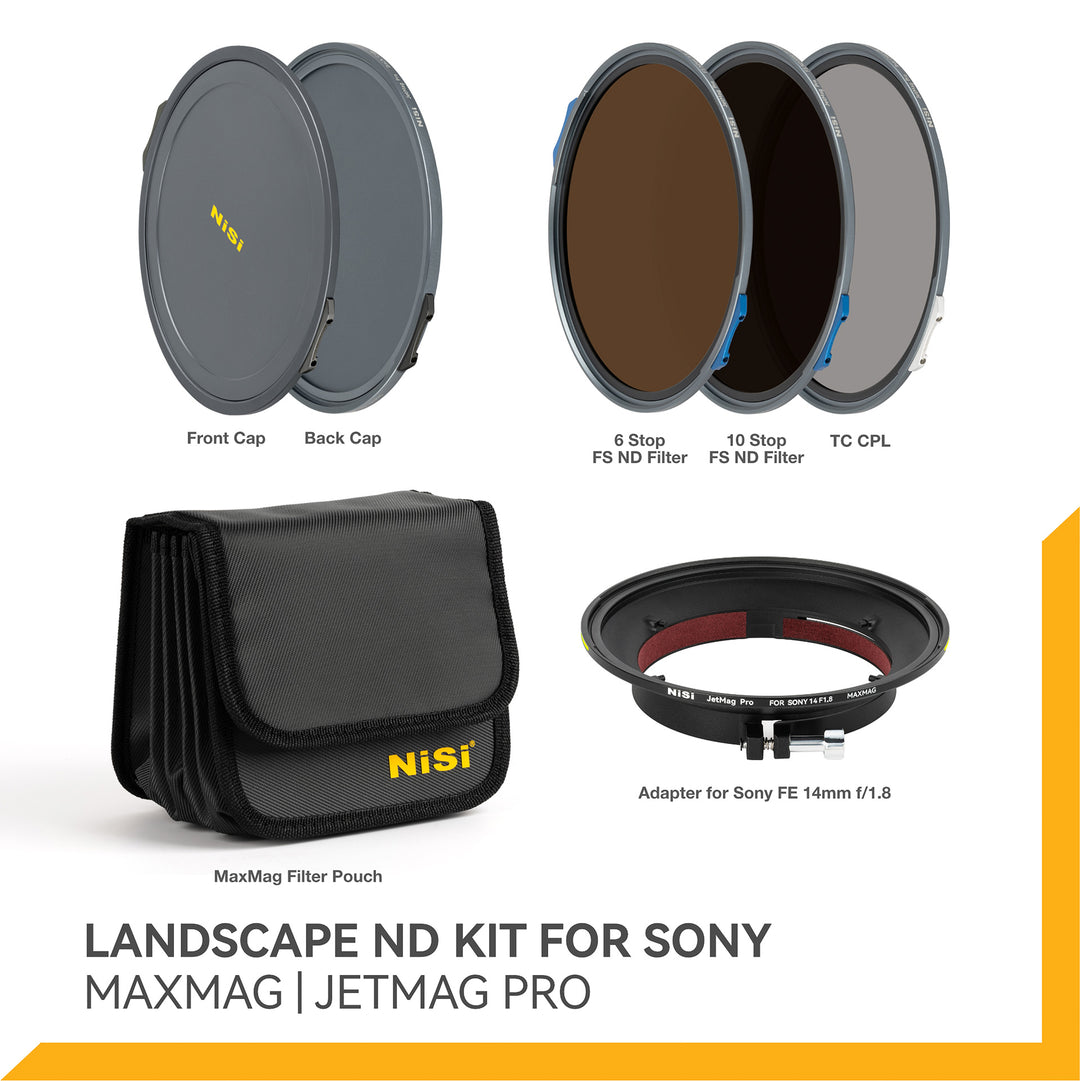 NiSi JetMag Pro MAXMAG Landscape ND Kit for SONY 14 F1.8