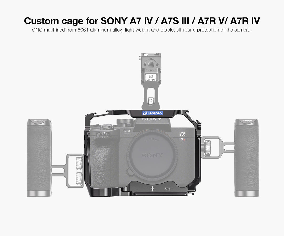 Leofoto Camera Cage for Sony A7R5/A7RIV/A7SIII/A1