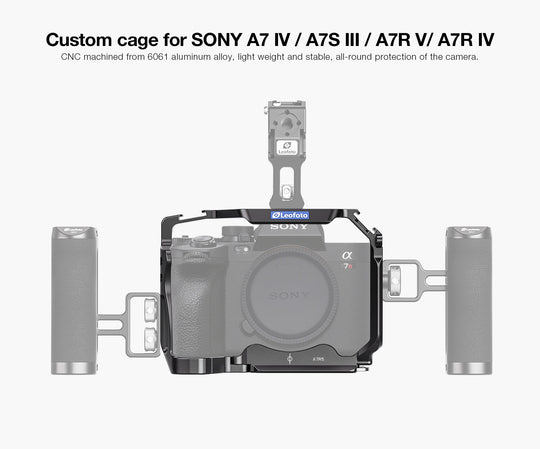 Leofoto Camera Cage for Sony A7R5/A7RIV/A7SIII/A1