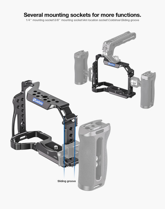 Leofoto Camera Cage for Sony A7R5/A7RIV/A7SIII/A1