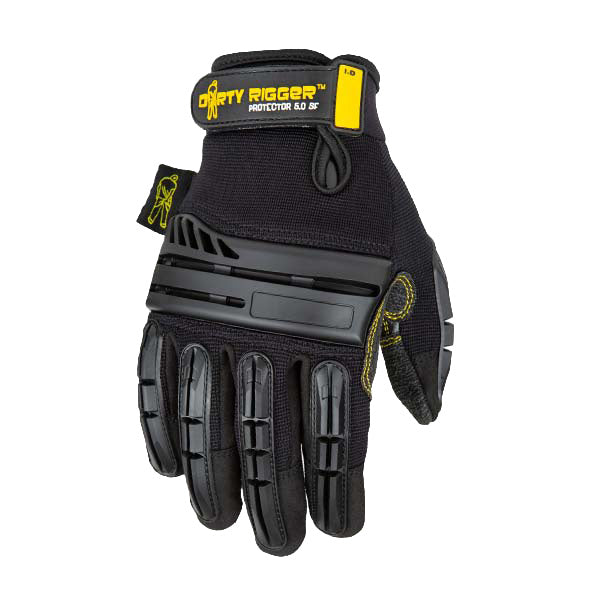 Dirty Rigger Protector 5.0 Glove – Full-Fingered Rigger Glove, Skin-Free
