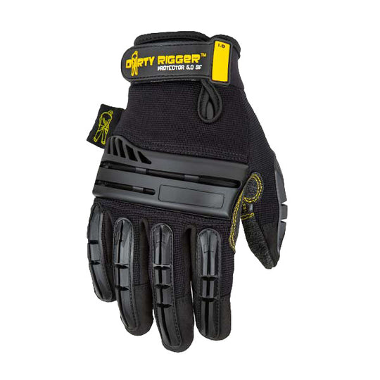 Dirty Rigger Protector 5.0 Glove – Full-Fingered Rigger Glove, Skin-Free