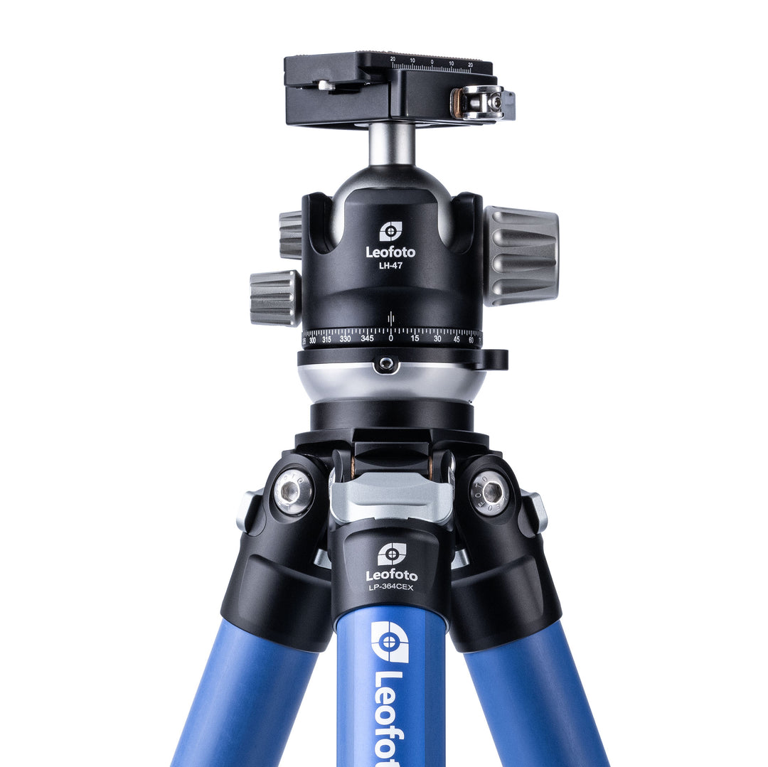 Leofoto Agulhas Carbon Fiber Tripod Kit | LP-364CEX + LH-47LR