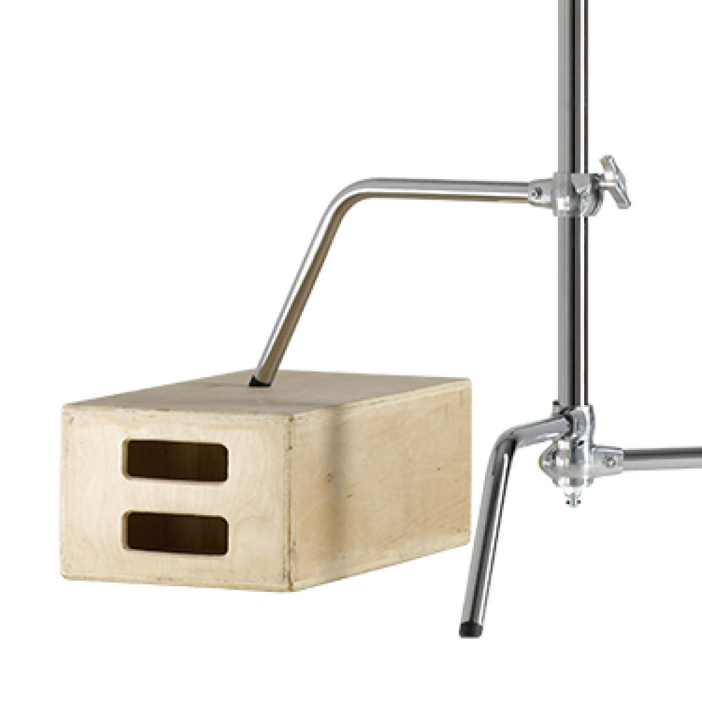 Kupo CS-40MK 40" C-Stand Kit – Sliding Leg, 2.5" Grip Head &amp; 40" Grip Arm