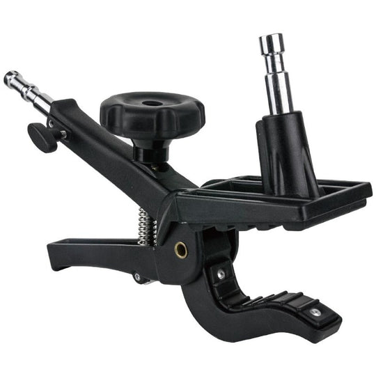 Kupo KCP-500 Large Gaffer Grip – Gator Grip Spring Clamp with Two 16mm Studs