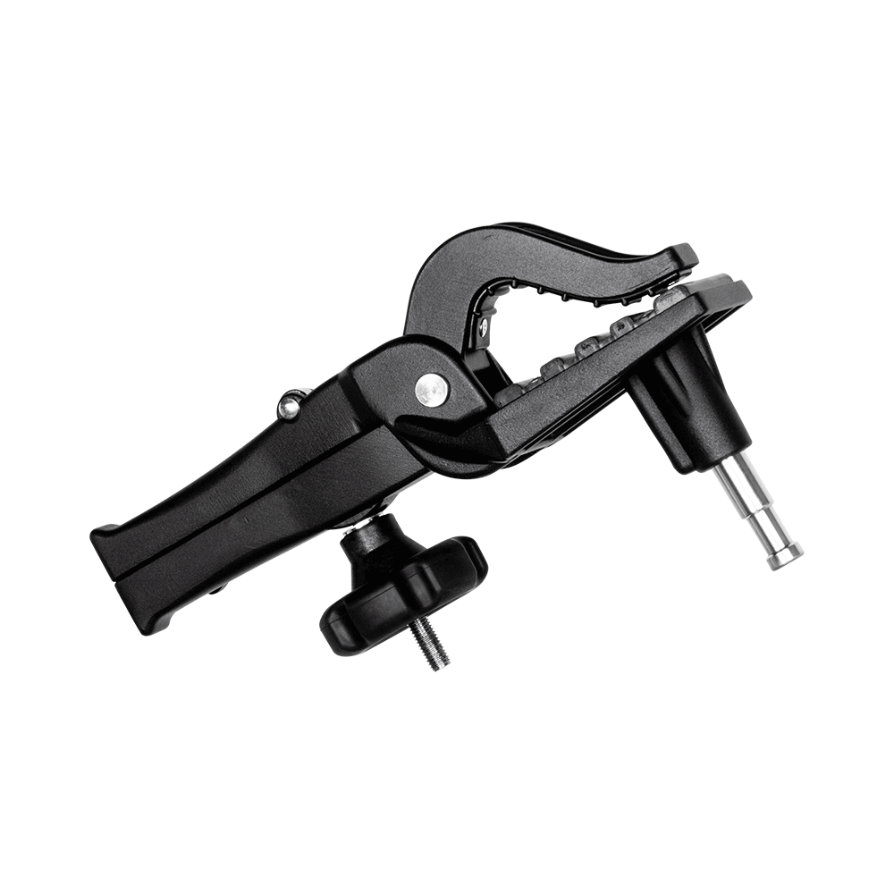 Kupo KCP-500 Large Gaffer Grip – Gator Grip Spring Clamp with Two 16mm Studs