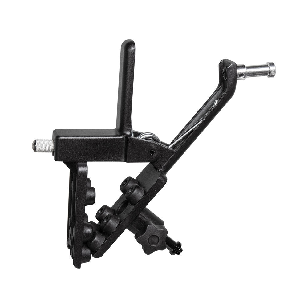 Kupo KCP-550 Adjustable Gaffer Grip – Spring Grip Clamp with Two 16mm Studs