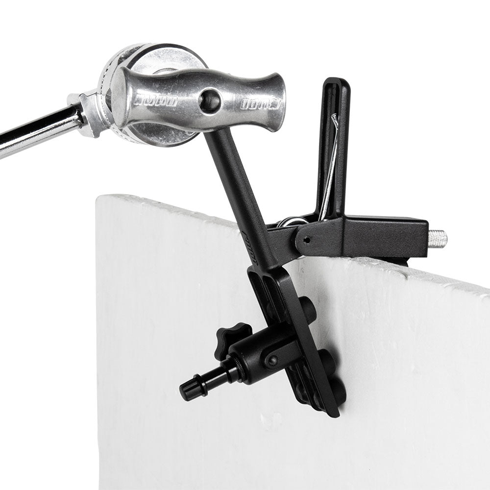 Kupo KCP-550 Adjustable Gaffer Grip – Spring Grip Clamp with Two 16mm Studs