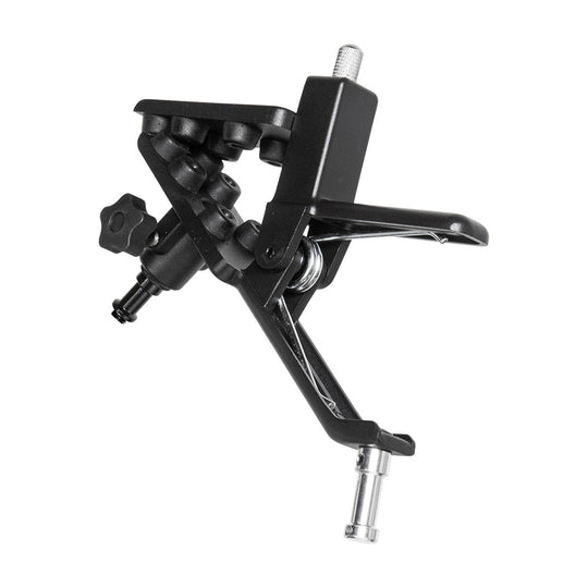 Kupo KCP-550 Adjustable Gaffer Grip – Spring Grip Clamp with Two 16mm Studs