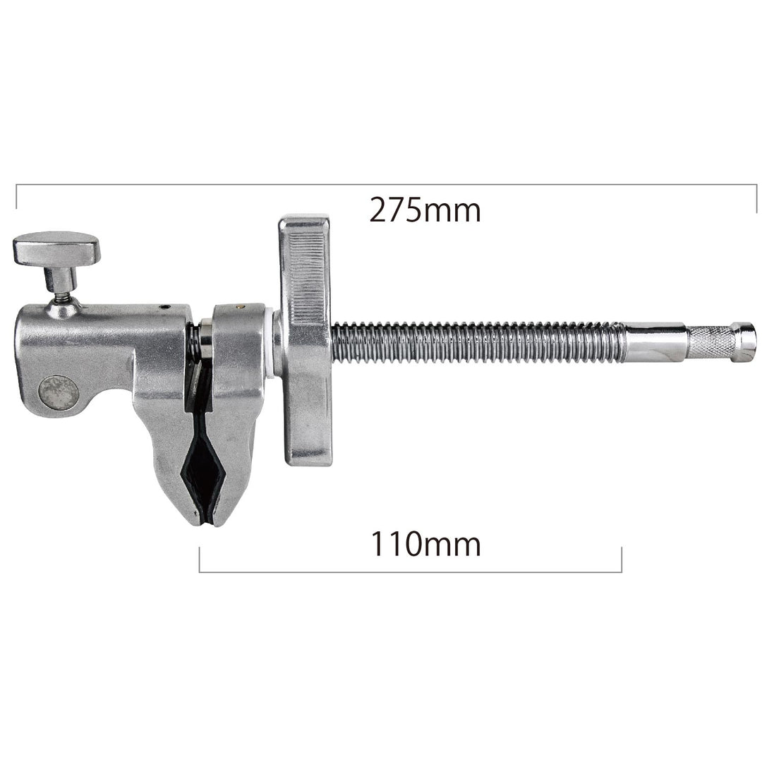 Kupo KCP-600 Super Visor Clamp 4" – Cardellini-Style End-Jaw Clamp