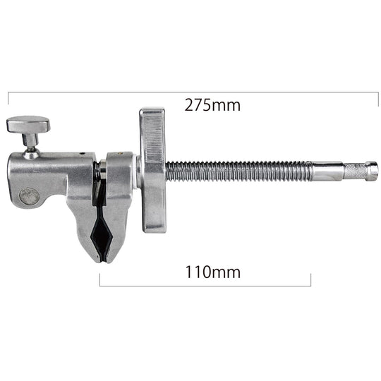 Kupo KCP-600 Super Visor Clamp 4" – Cardellini-Style End-Jaw Clamp