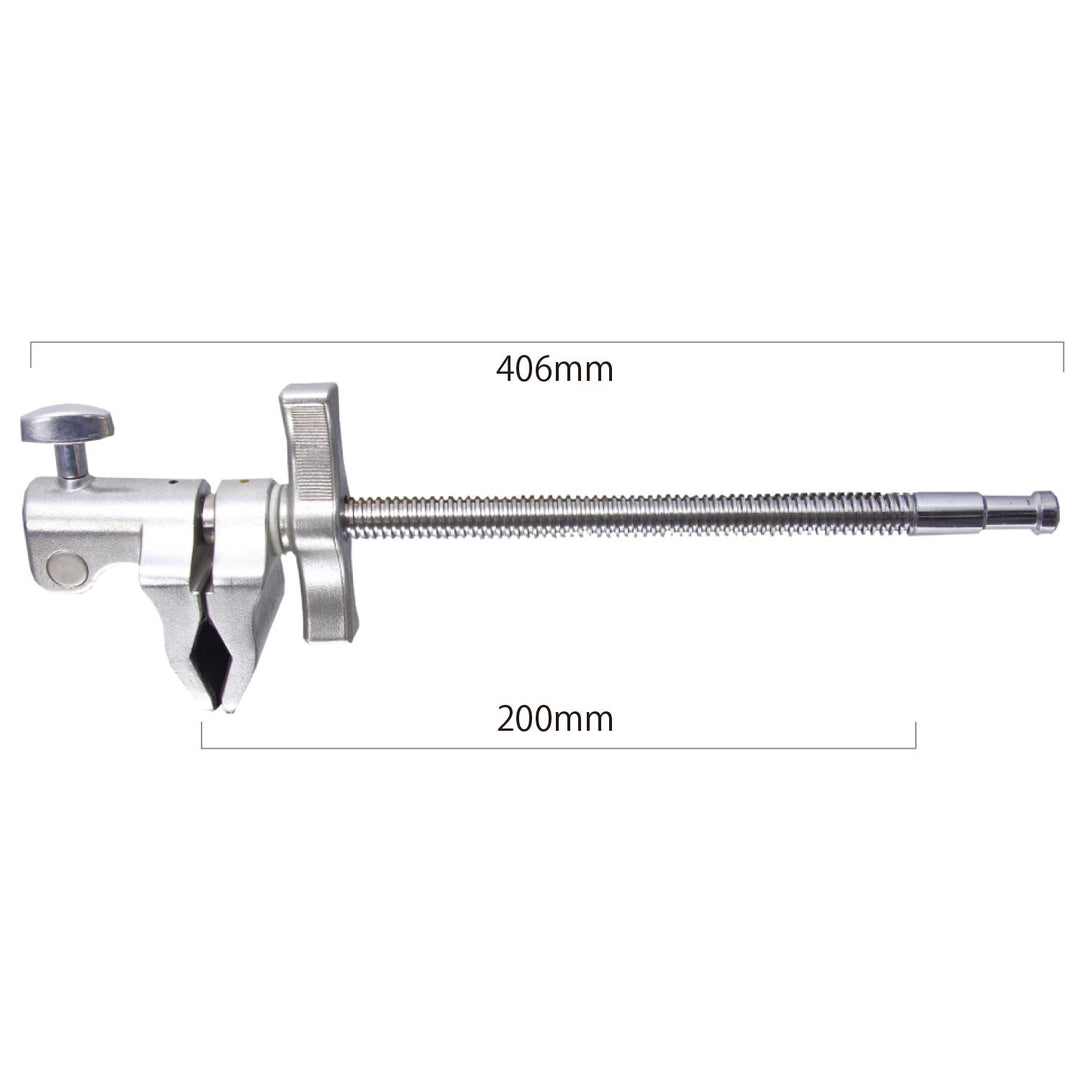Kupo KCP-601 Super Visor Clamp 9" – Long Cardellini-Style End-Jaw Clamp