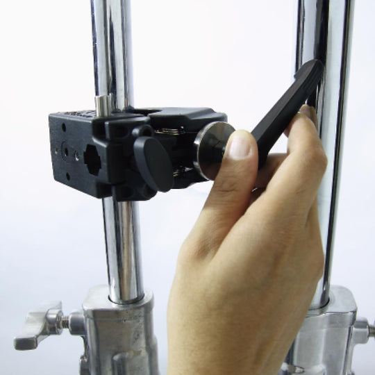 Kupo KCP-710 Super Convi Clamp – Mafer / Super Clamp, Chrome (Stud Sold Separately)