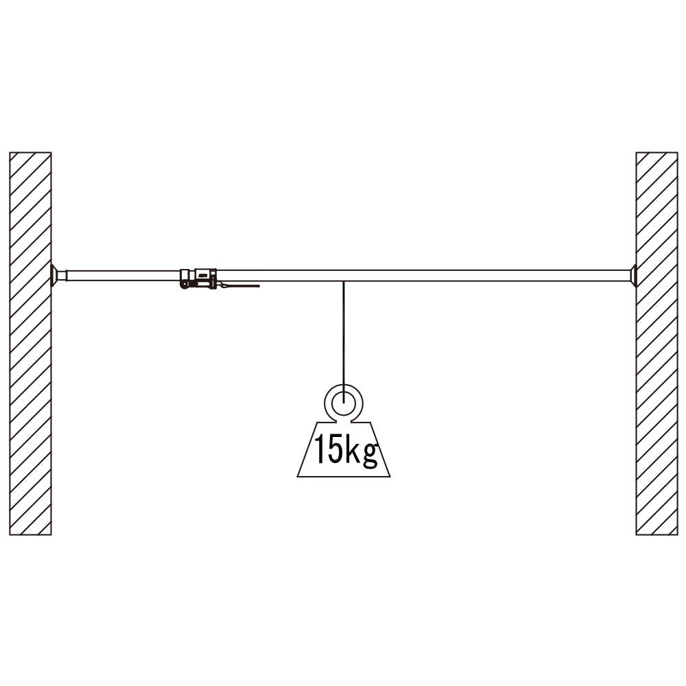 Kupo Kupole Pole Cat – Spring-Loaded Support Pole, 159–270cm