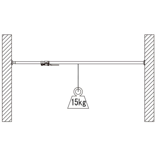 Kupo Kupole Pole Cat – Spring-Loaded Support Pole, 159–270cm