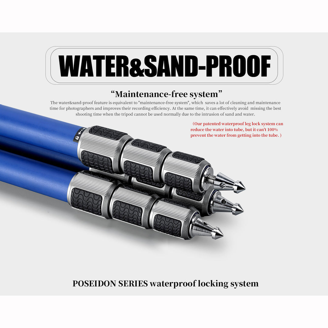 Leofoto Agulhas Carbon Fiber Tripod Kit | LP-364CEX + LH-47LR