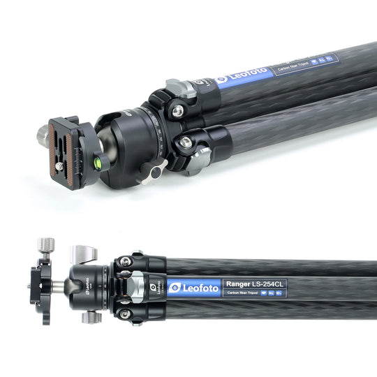 Leofoto Ranger LS-254CL Extra Long Carbon Fiber Tripod Kit