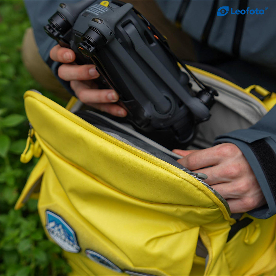 Leofoto 35L Outdoor Camera Backpack with Medium Insert