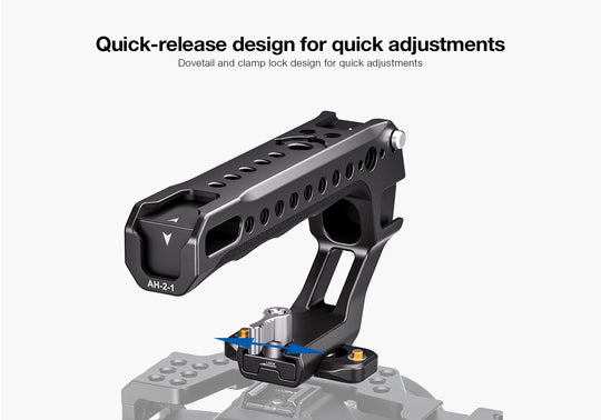 Leofoto AH-2-1 Top Handle | NATO/Picatinny Rail