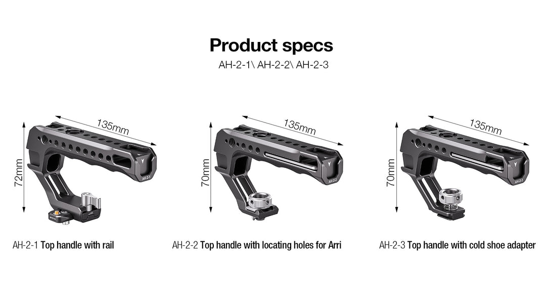 Leofoto AH-2-1 Top Handle | NATO/Picatinny Rail