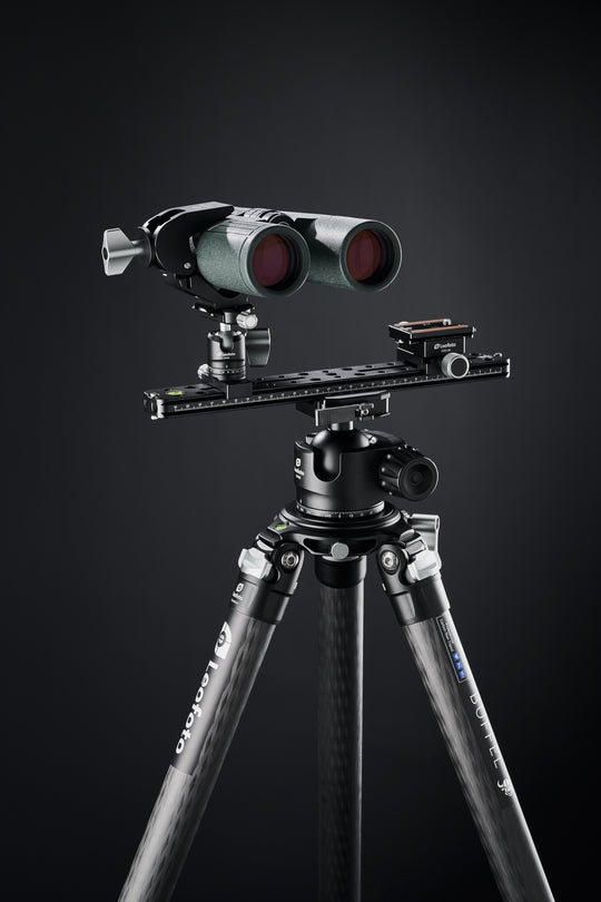 Leofoto BC-02 Universal Binocular Clamp Holder with Arca-Swiss Foot