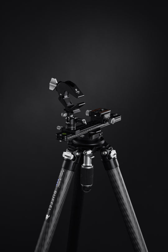 Leofoto BC-02 Universal Binocular Clamp Holder with Arca-Swiss Foot