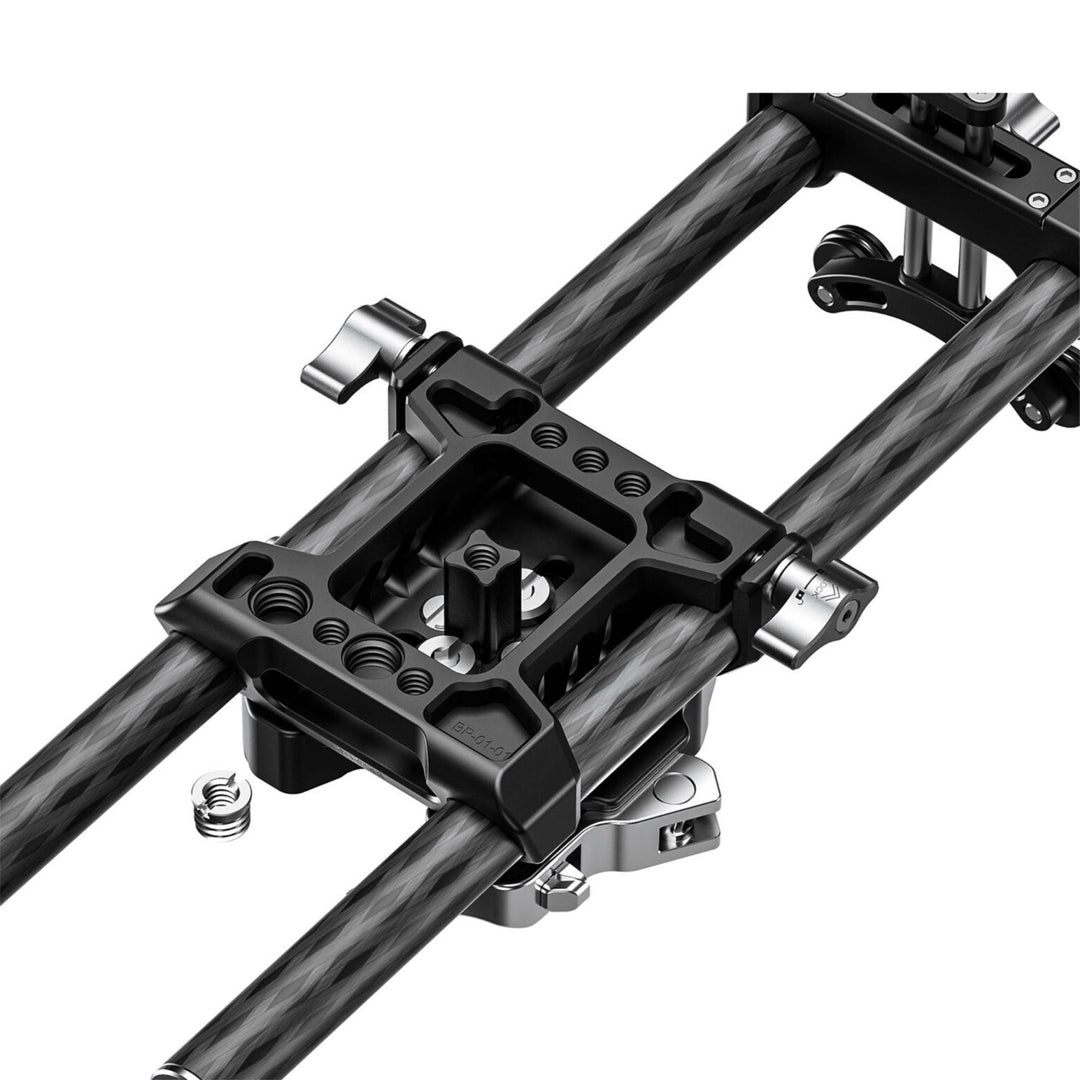 Leofoto BP-01 Universal Base Plate with Dual Carbon Fiber Rods