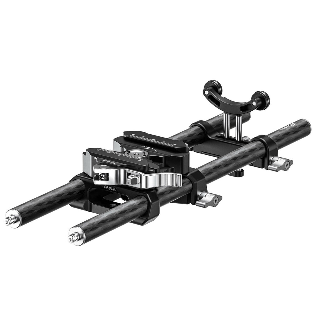 Leofoto BP-01 Universal Base Plate with Dual Carbon Fiber Rods