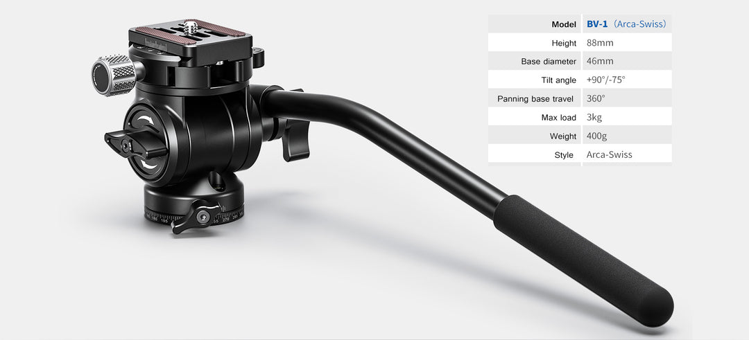 Leofoto BV-1 Mini Fluid Head