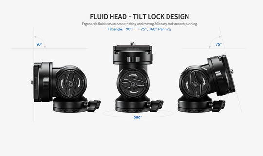 Leofoto BV-1 Mini Fluid Head