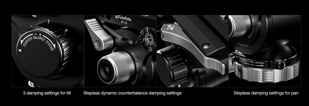Leofoto BV-20 Video Fluid Head