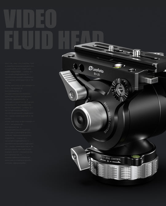 Leofoto BV-20 Video Fluid Head