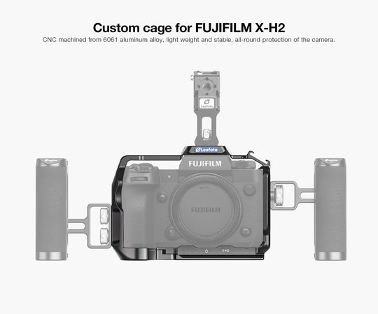 Leofoto Camera Cage for Fujifilm X-H2