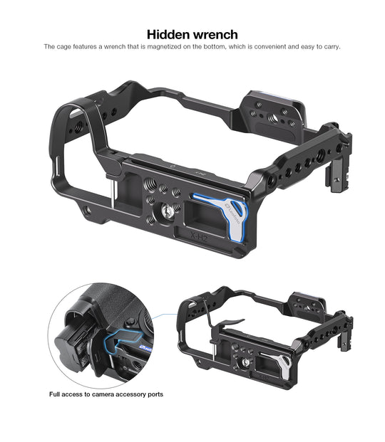 Leofoto Camera Cage for Fujifilm X-H2