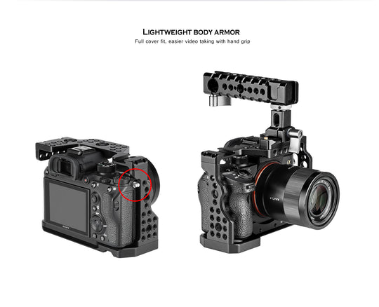Leofoto Camera Cage for Sony A7R3/A9/A7M3