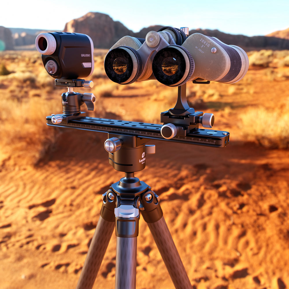 Leofoto FDM-03 Binocular & Rangefinder Rail Kit