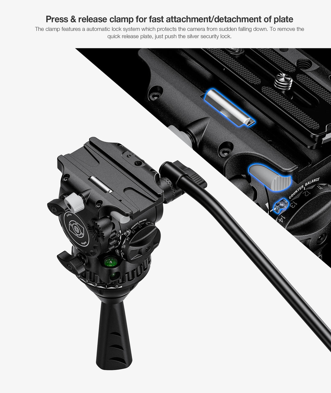 Leofoto FH-20 Professional Fluid Video Head