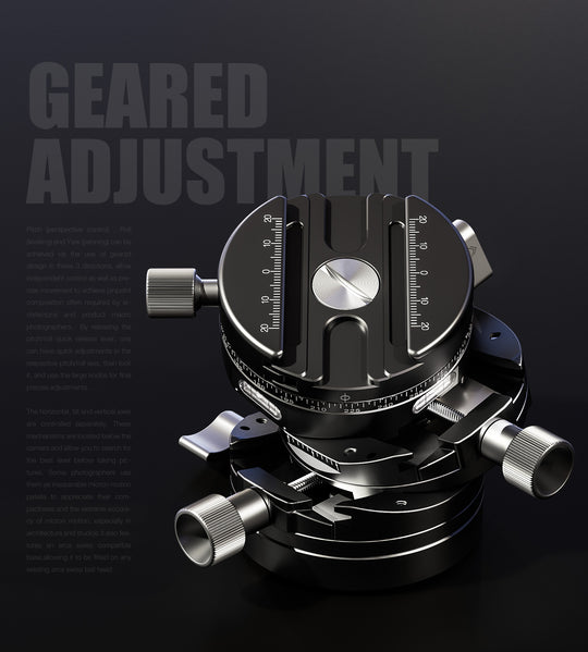 Leofoto G20 3D Geared Head