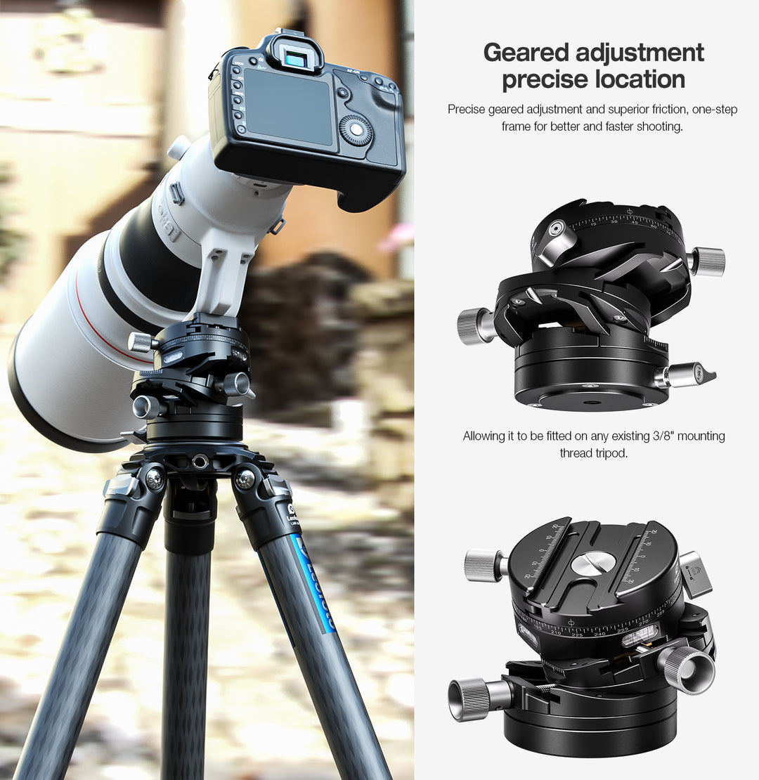 Leofoto G20 3D Geared Head