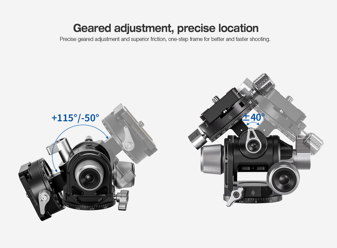 Leofoto G3 Geared Tripod Head