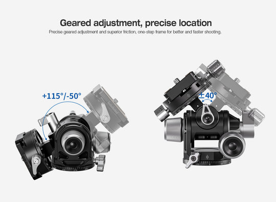 Leofoto G3 Geared Tripod Head