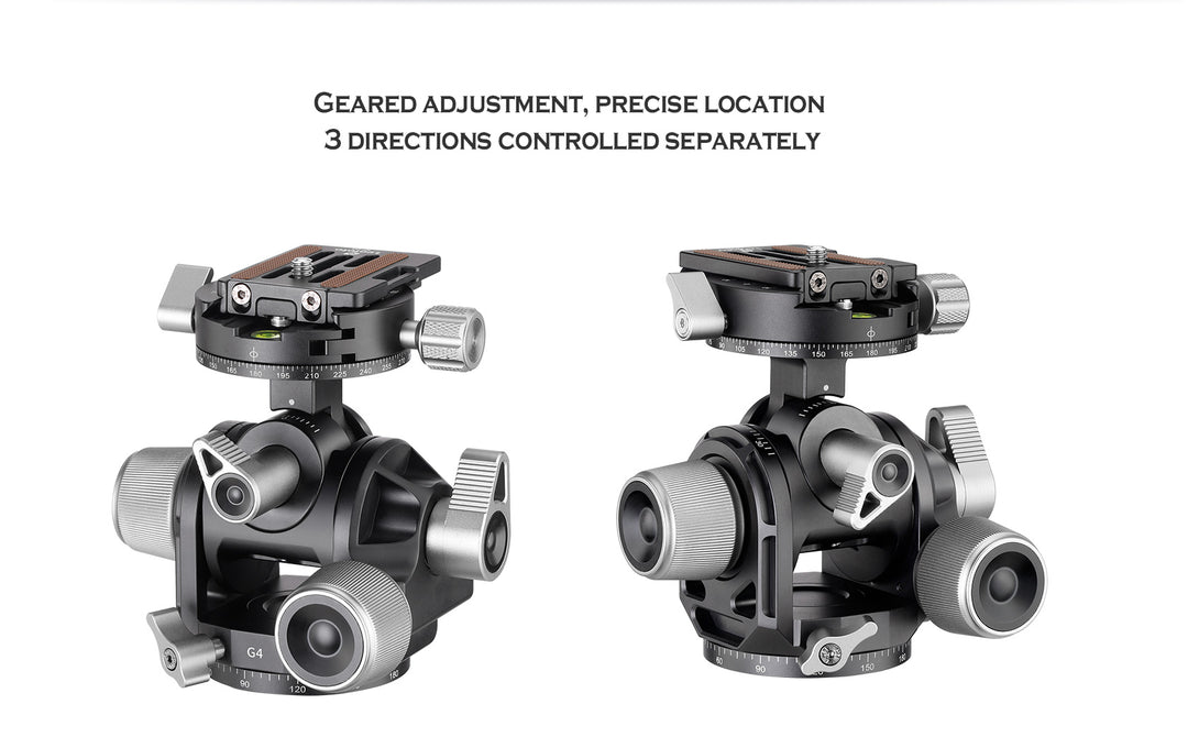 Leofoto G4 Geared Tripod Head